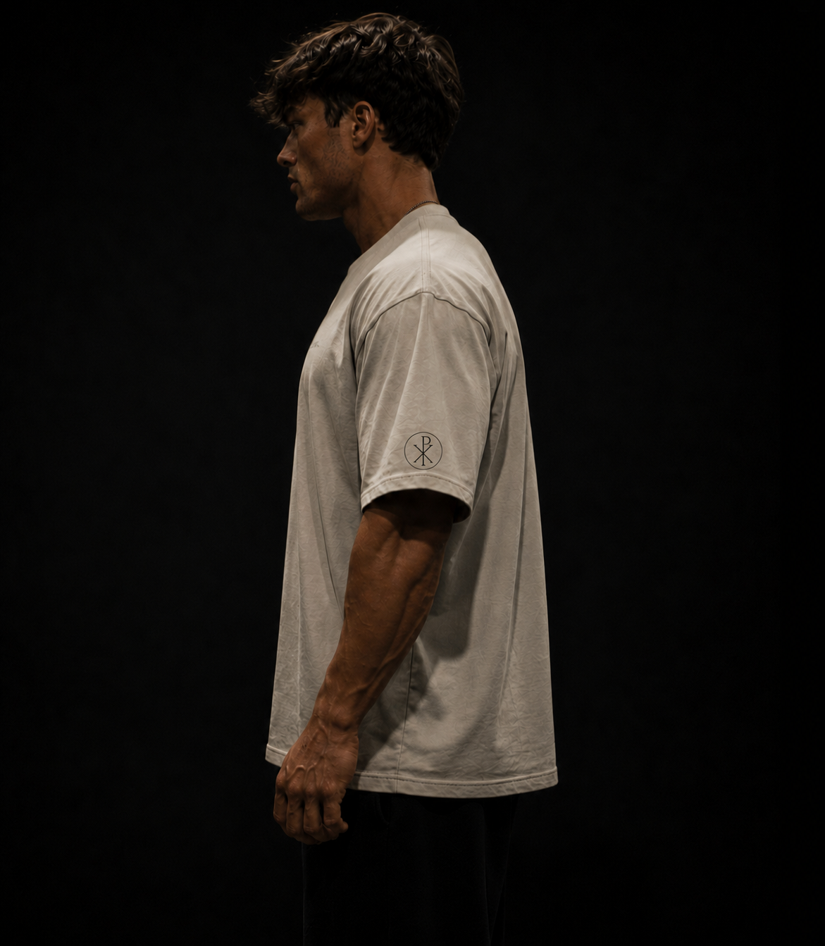 REDEEMED. Oversized Tee - Vintage White