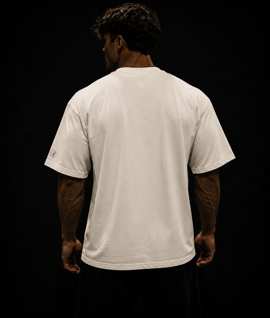 REDEEMED. Oversized Tee - Vintage White